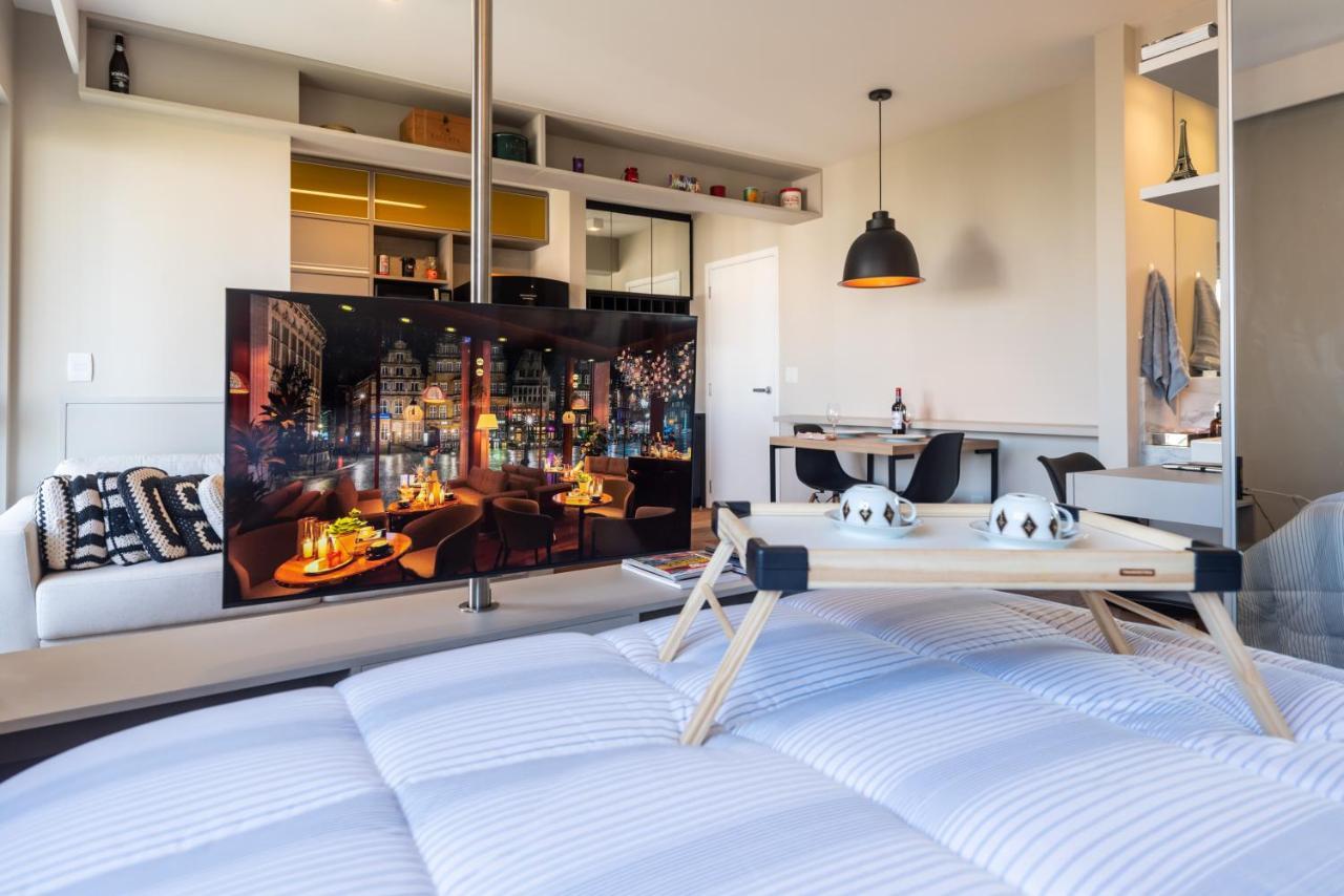 סאו פאולו Loft Luxo Morumbi, Wifi500Mb - Traveller Awards 2025 מראה חיצוני תמונה